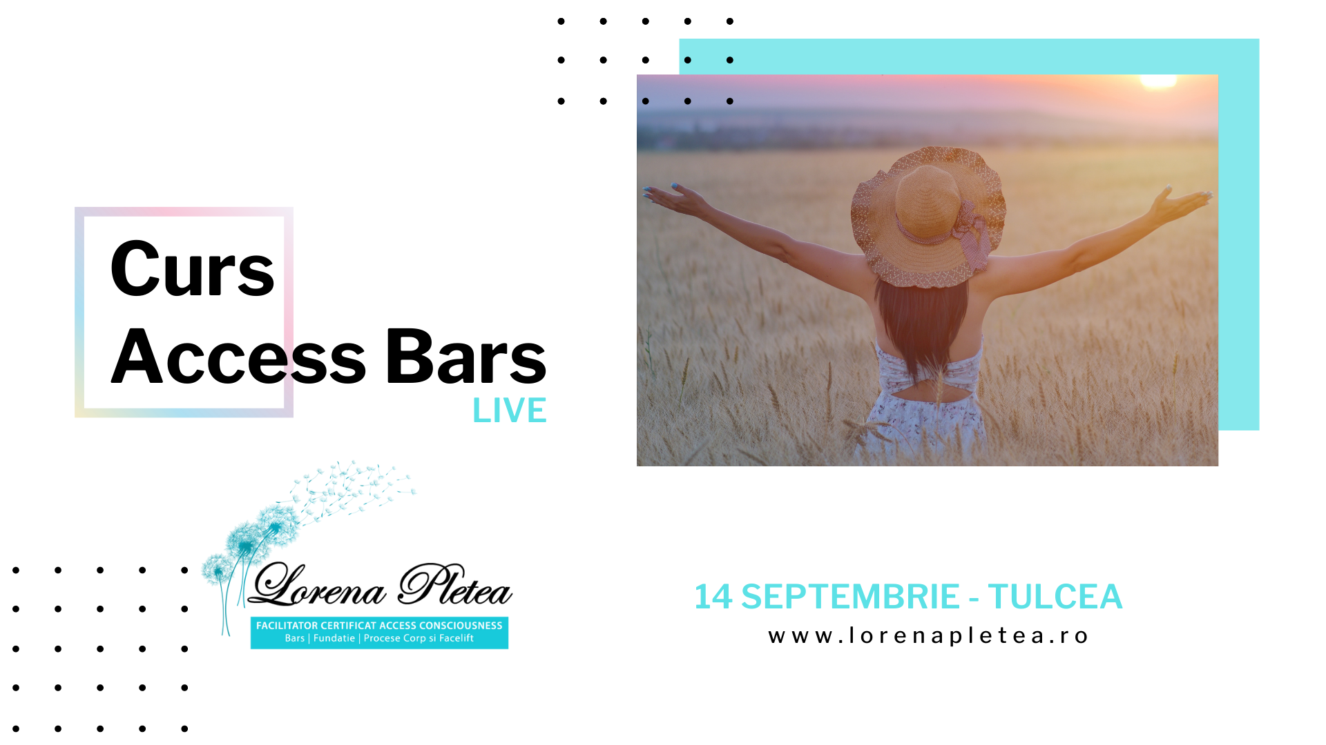 Curs Access Bars – 14 Septembrie, Tulcea